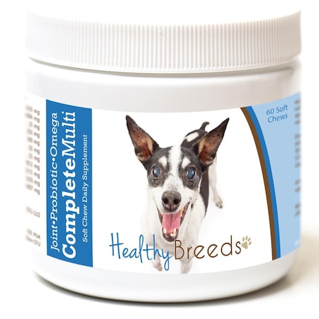 Pamperedpets Rat Terrier all in one Multivitamin Soft Chew, 60PK PA3498262